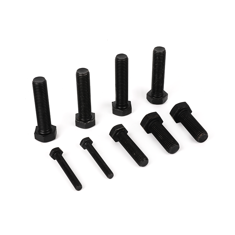 Grad 8,8 Black Oxide Full-Thread Hexagon Bolts, Hex Head Bolt